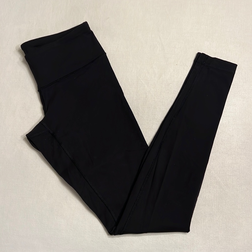 41. Lululemon Wunder Under Mid Rise Legging Black